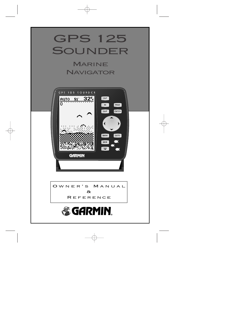 Garmin GPS 125 Sounder User Manual | 84 pages