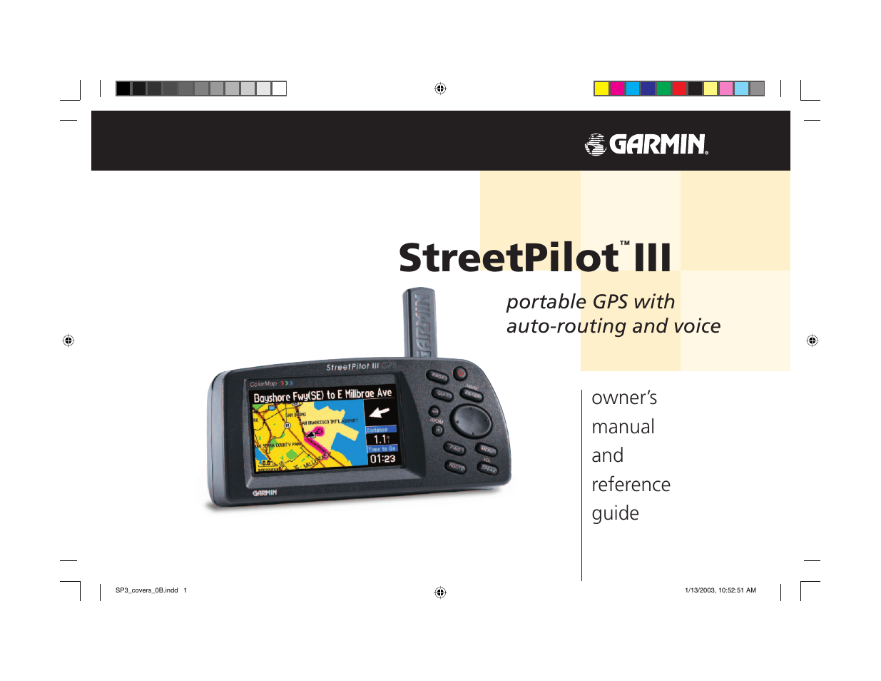 Garmin StreetPilot III User Manual | 74 pages