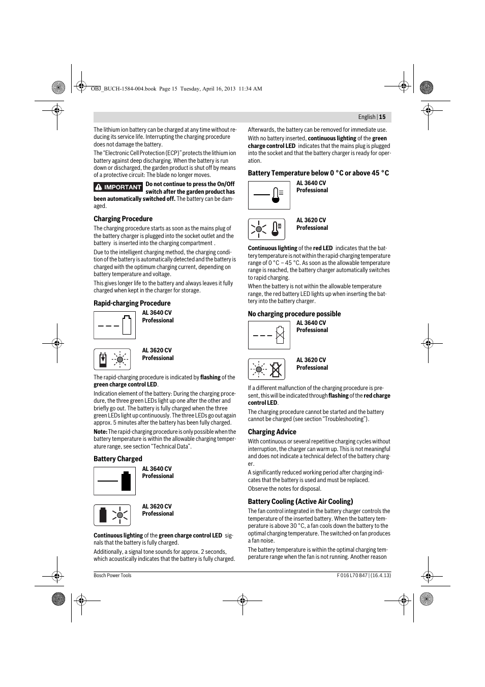 Bosch Rotak 32 LI User Manual | Page 15 / 248 | Also for: Rotak 32 LI High  Power