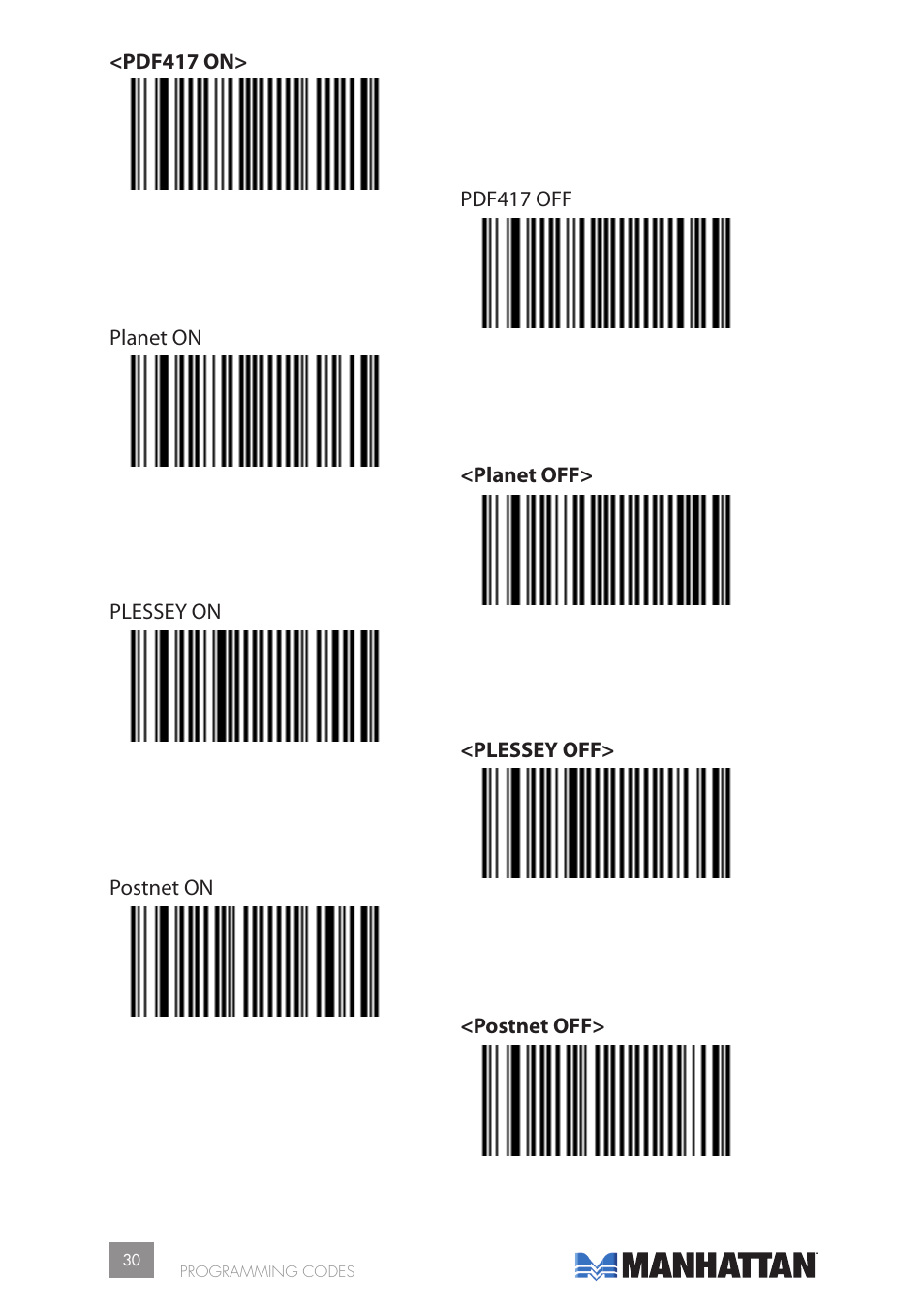 Manhattan 177603 2D Barcode Scanner - Manual User Manual | Page 30 / 80