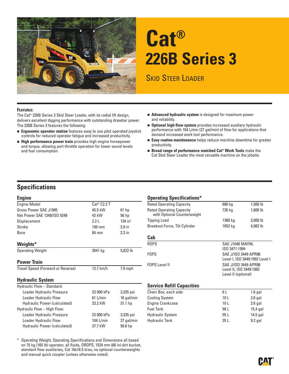 Cat 226b Series 2 Service Manual