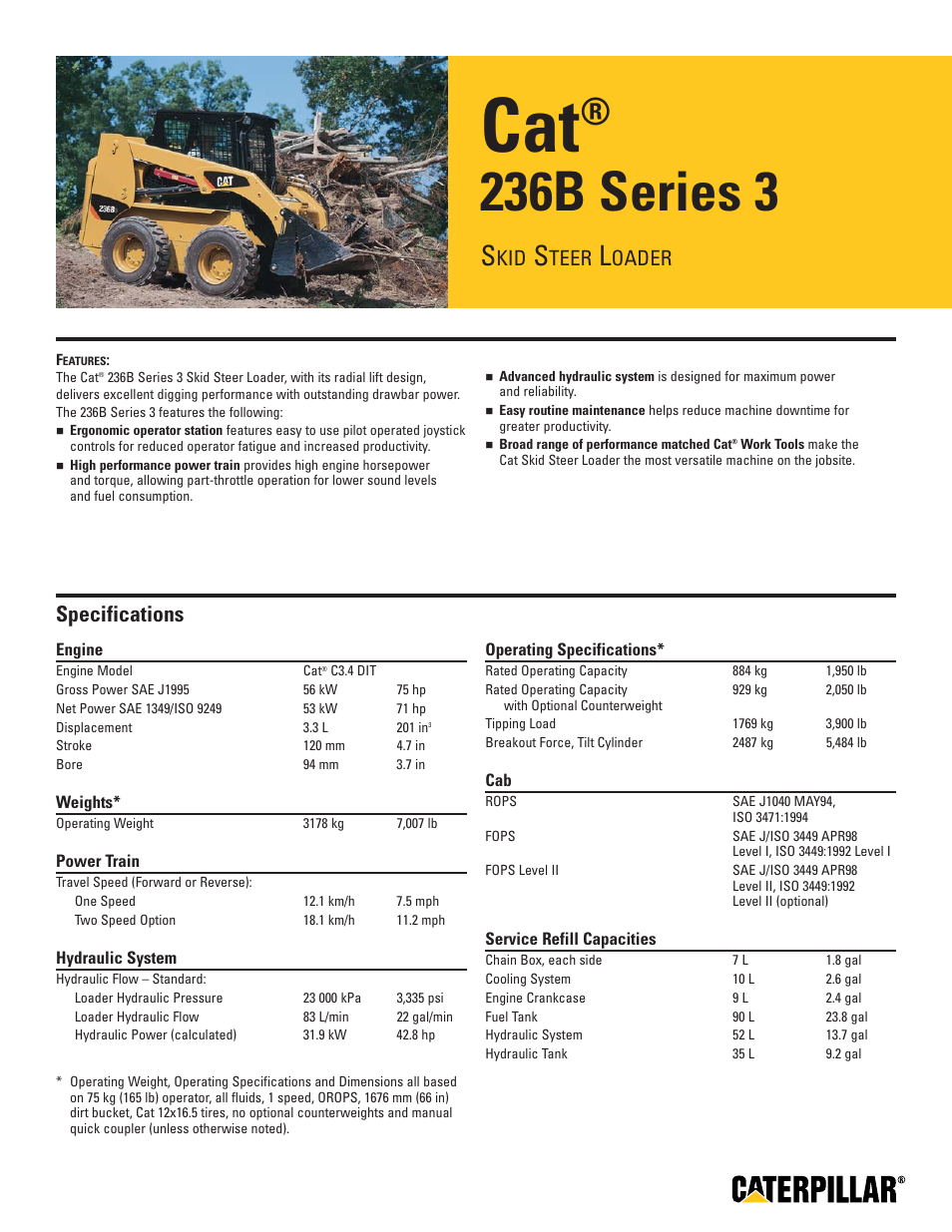 Milton CAT 236B Series 3 User Manual | 2 pages | Original mode