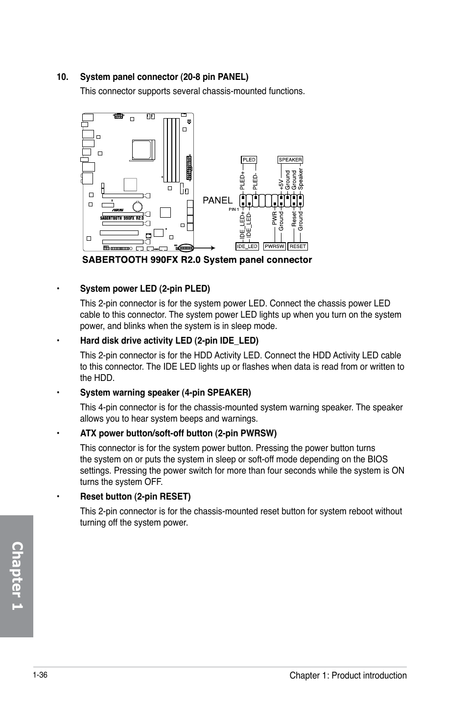 Chapter 1 | Asus SABERTOOTH 990FX R2.0 User Manual | Page 50 / 180 |  Original mode