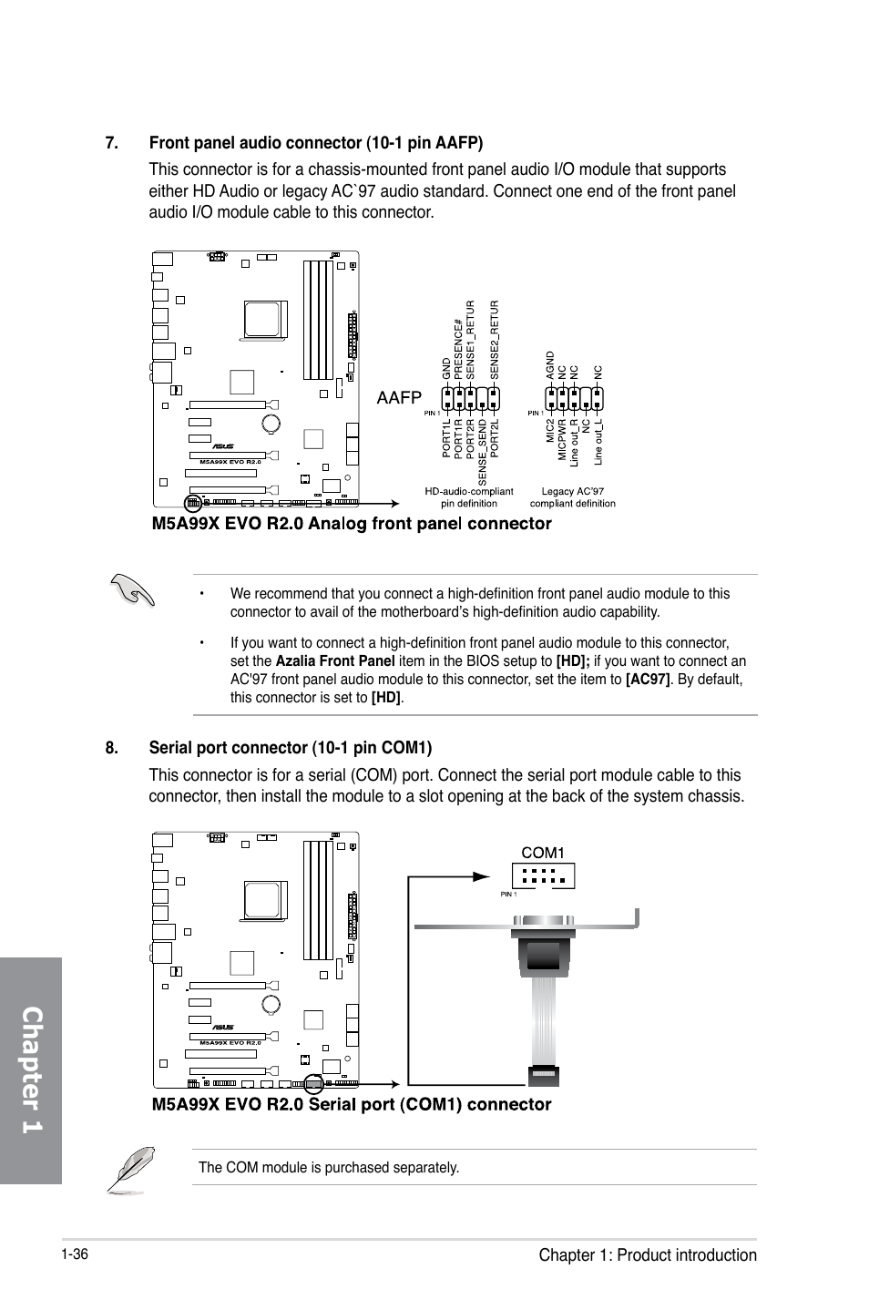 Chapter 1 | Asus M5A99X EVO R2.0 User Manual | Page 50 / 180