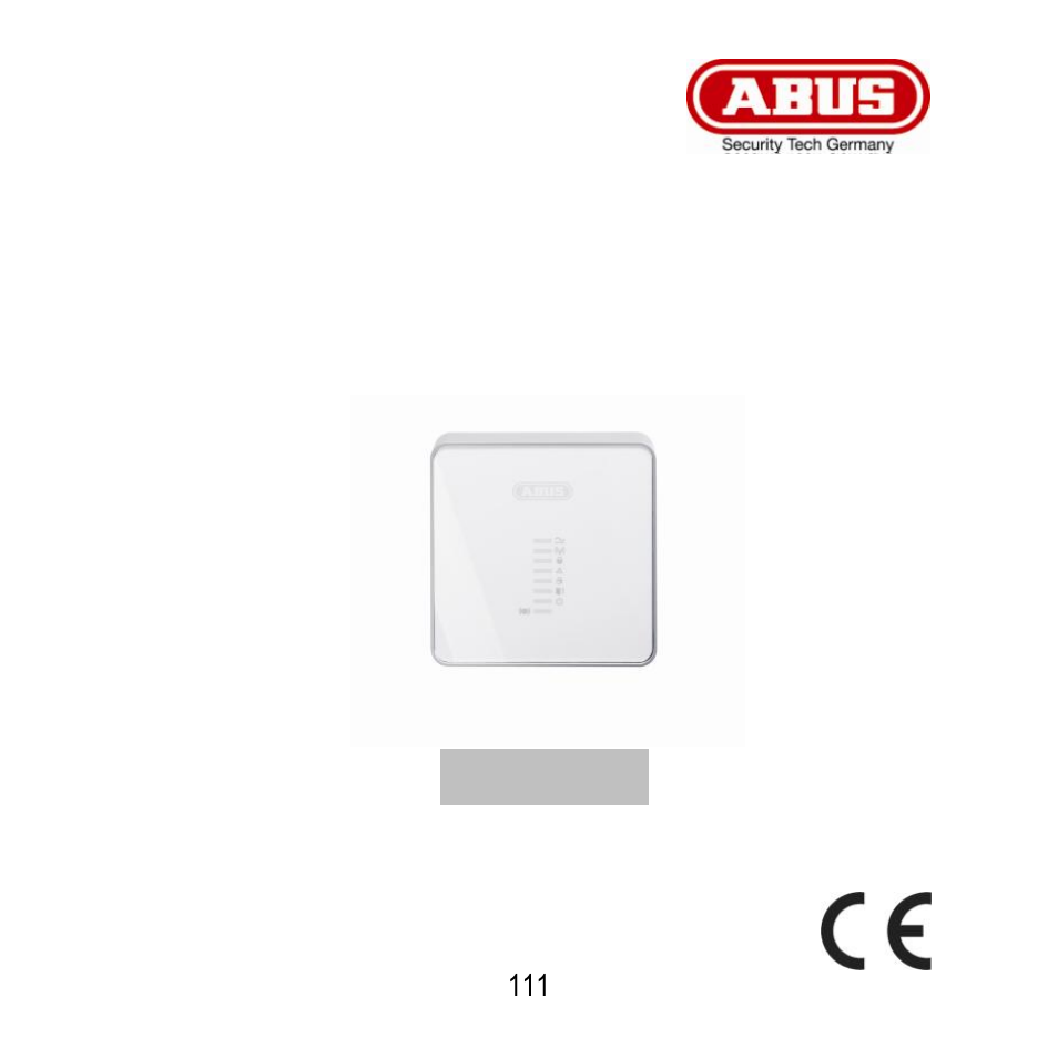 Trådløst infomodul, Installationsvejledning | ABUS FU8200 Secvest 2WAY  Wireless Info Module User Manual | Page 111 / 155 | Original mode
