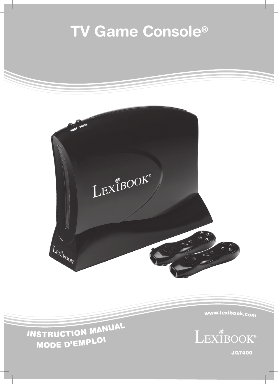Lexibook JG7400 User Manual | 42 pages