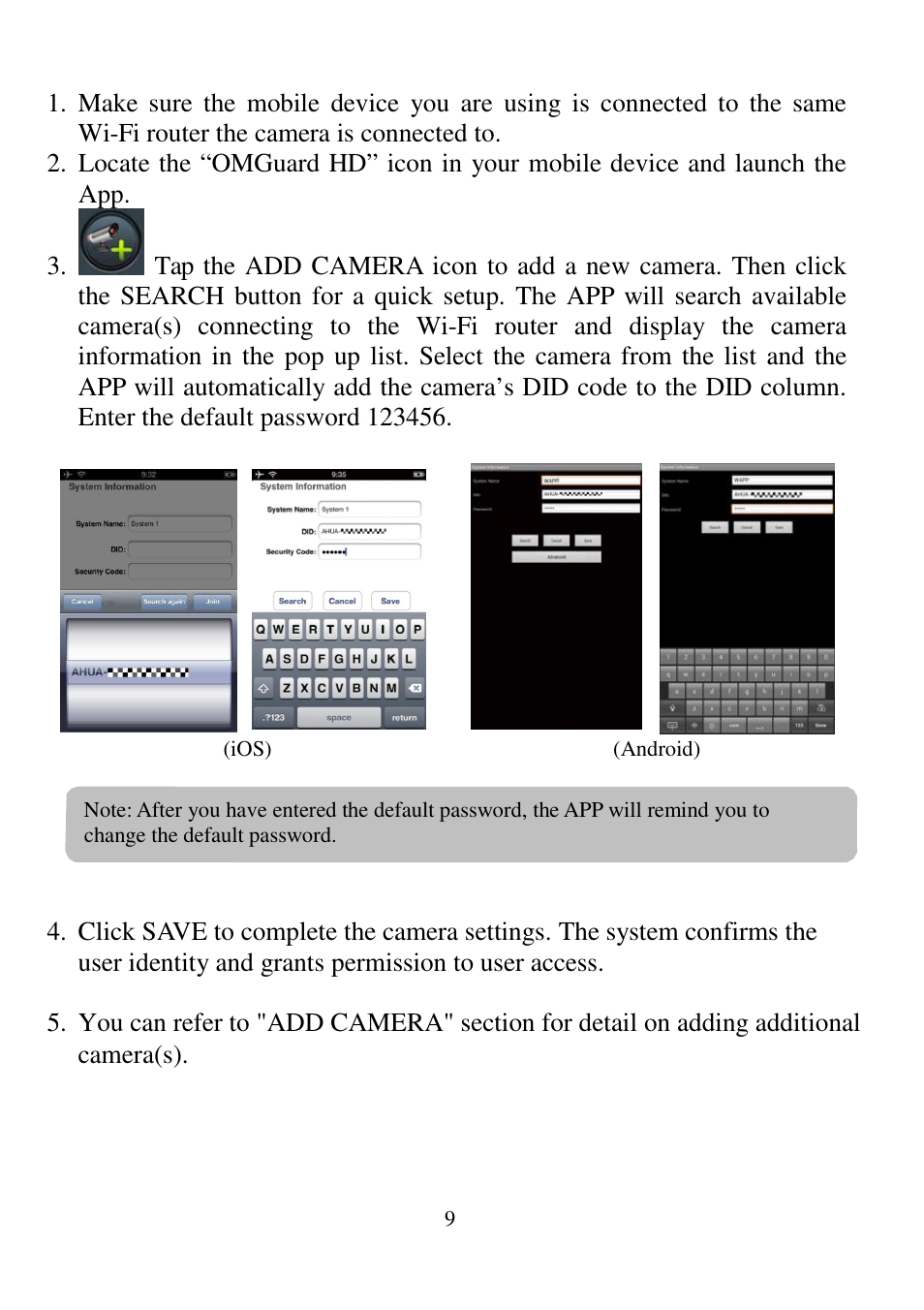 ELRO C935IP Plug & play network camera HD USERS MANUAL User Manual | Page  11 / 33