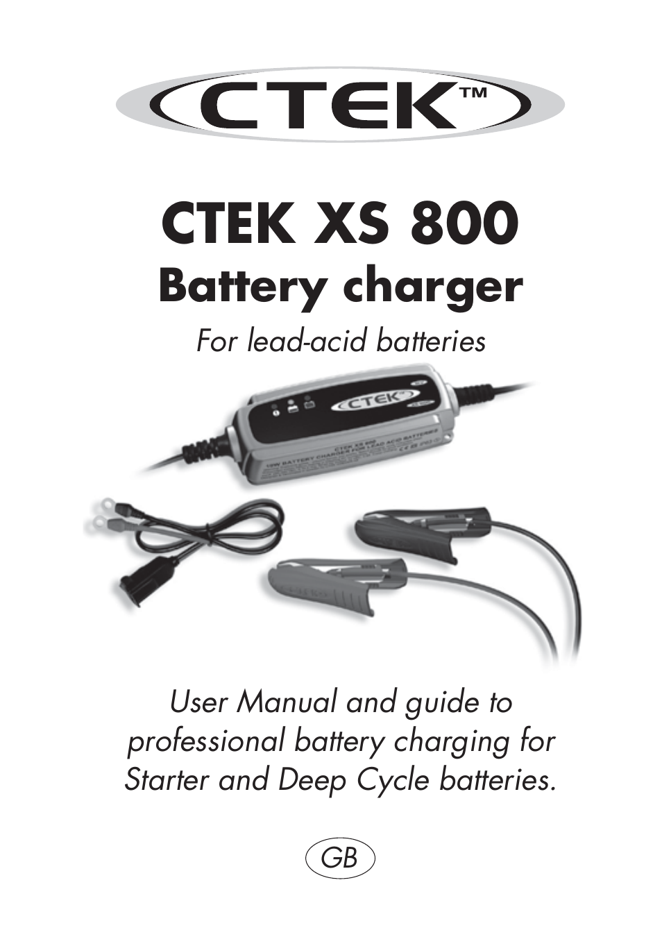 CTEK XS 800 User Manual | 7 pages