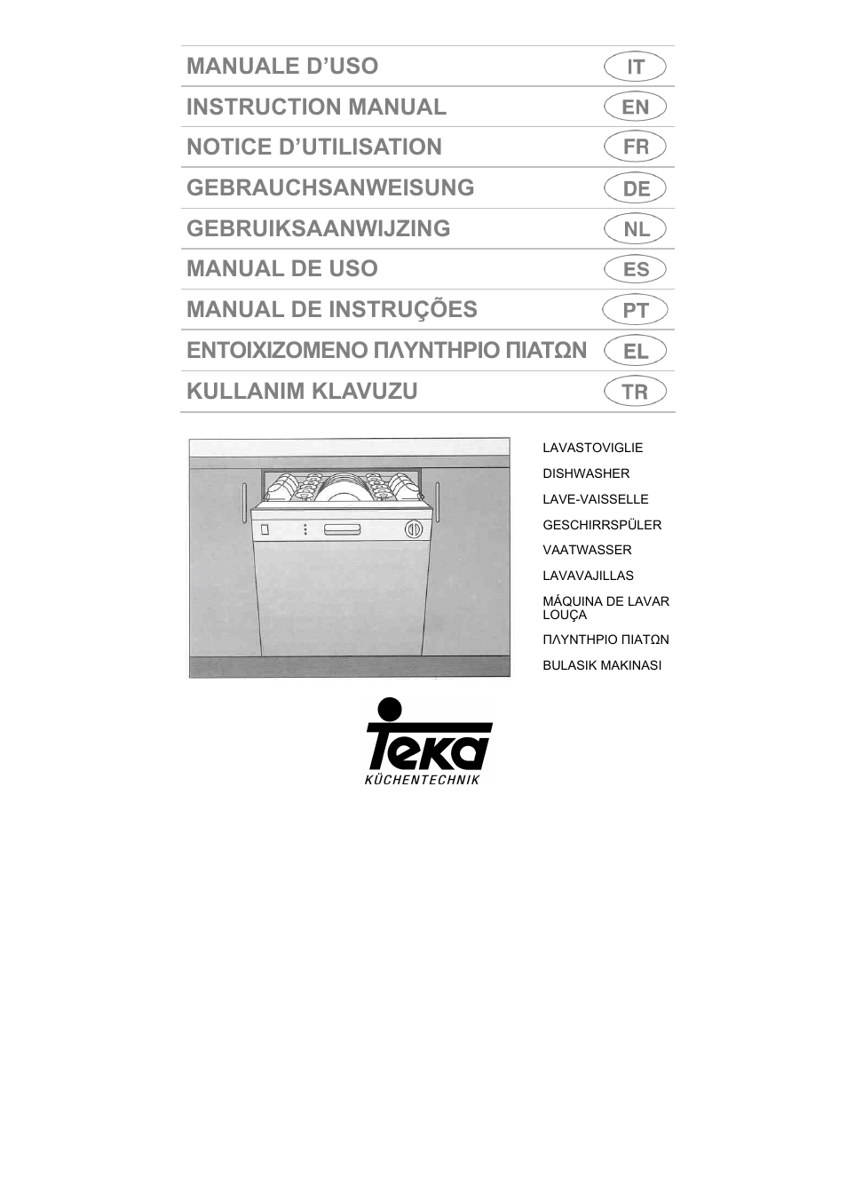 Teka LP7 790 User Manual | 13 pages