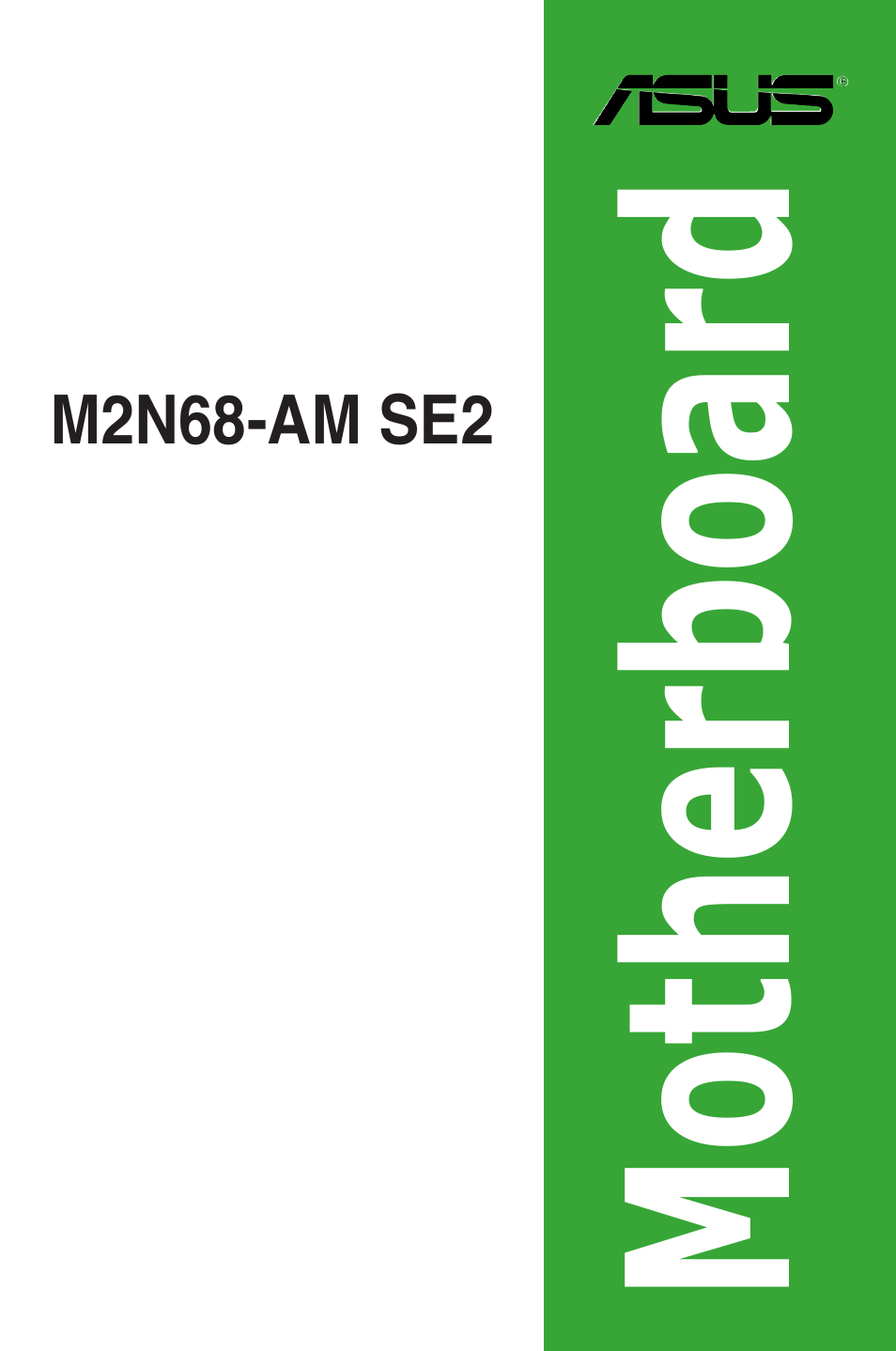 Asus M2N68-AM SE2 User Manual | 40 pages