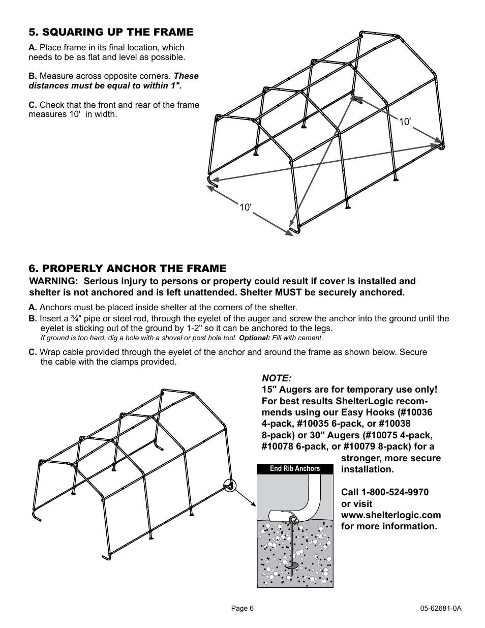 Autoshelter 1015 hotsell