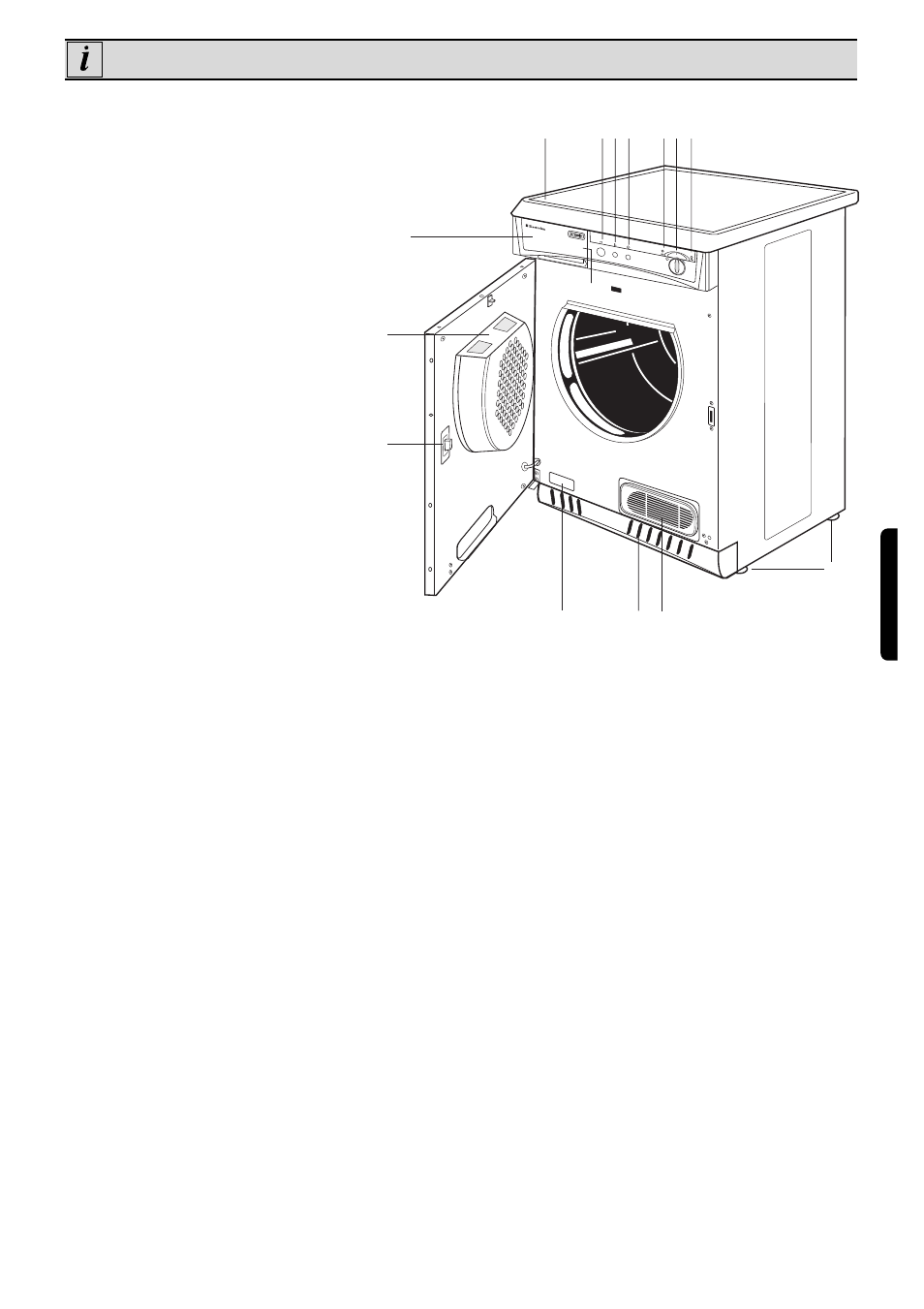 Beskrivelse af tørretumbleren | Electrolux EDC 503 M User Manual | Page 41  / 88 | Original mode