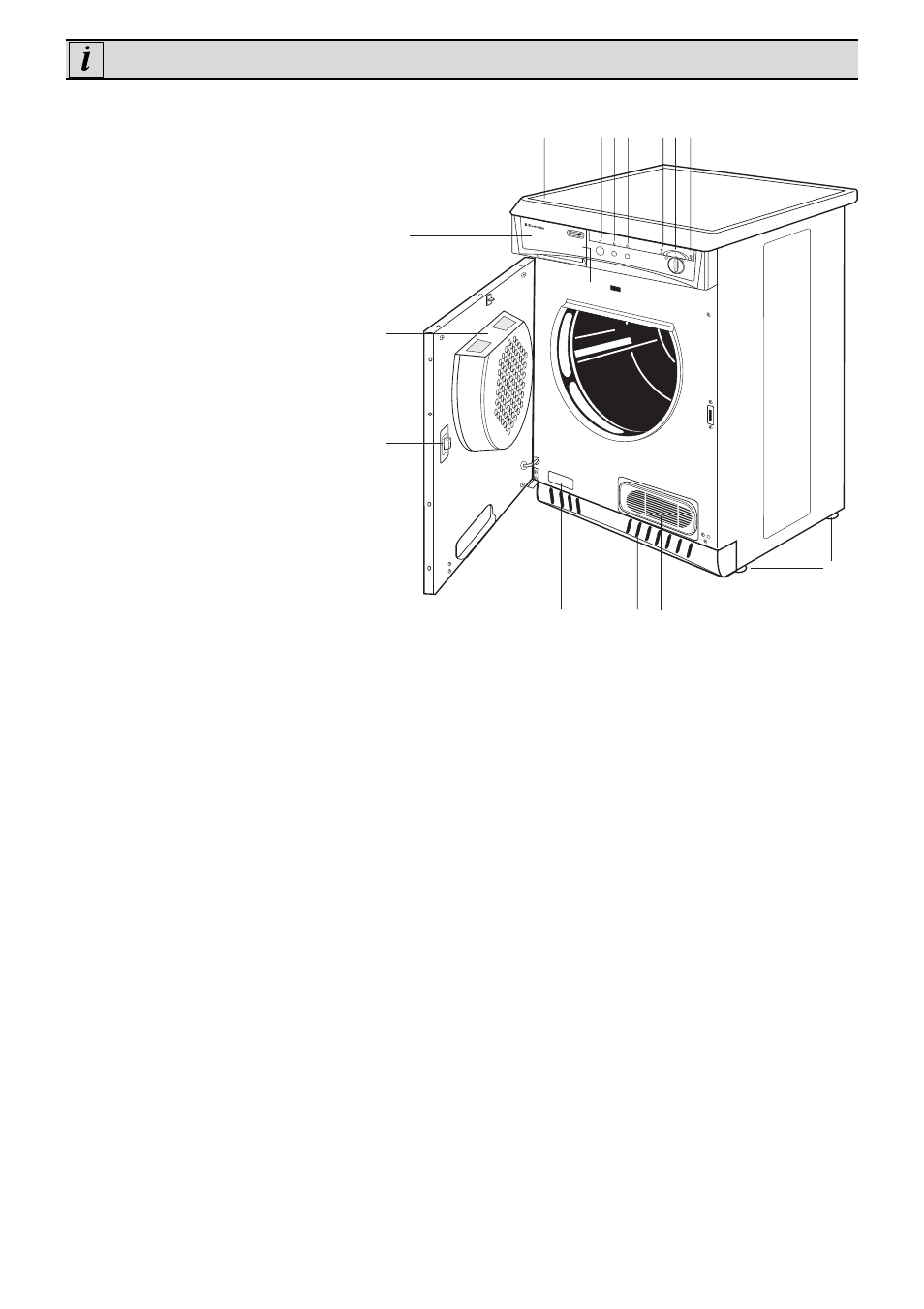 Beskrivning av torktumlaren | Electrolux EDC 503 M User Manual | Page 54 /  88 | Original mode