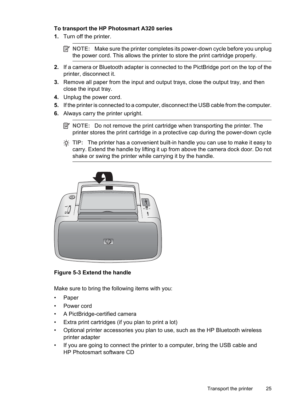 HP Photosmart A320 Compact Photo Printer User Manual | Page 27 / 54 |  Original mode