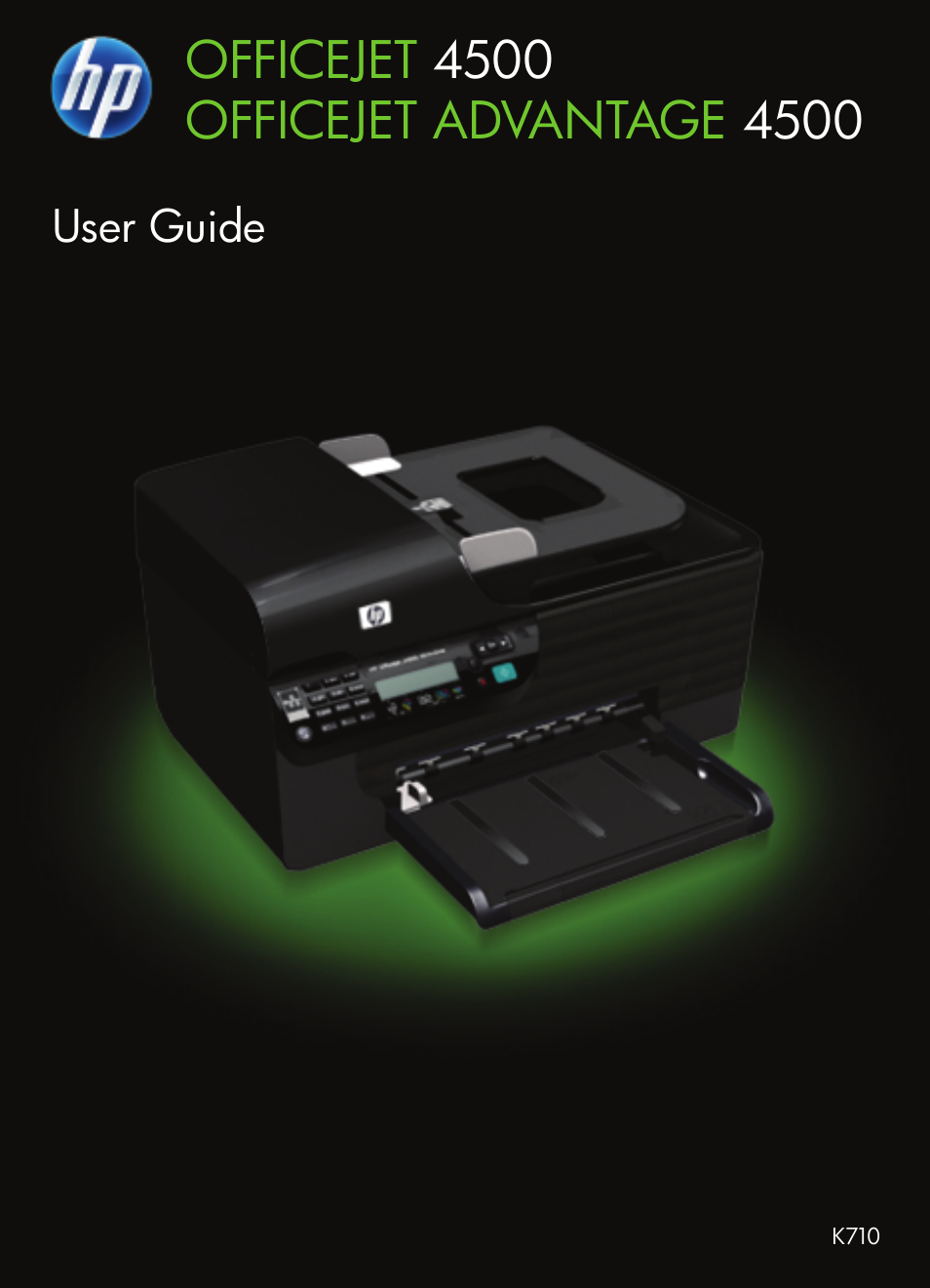 HP OFFICEJET 4500 User Manual | 228 pages | Also for: Officejet 4575  (K710a), Officejet Advantage 4500 (K710)