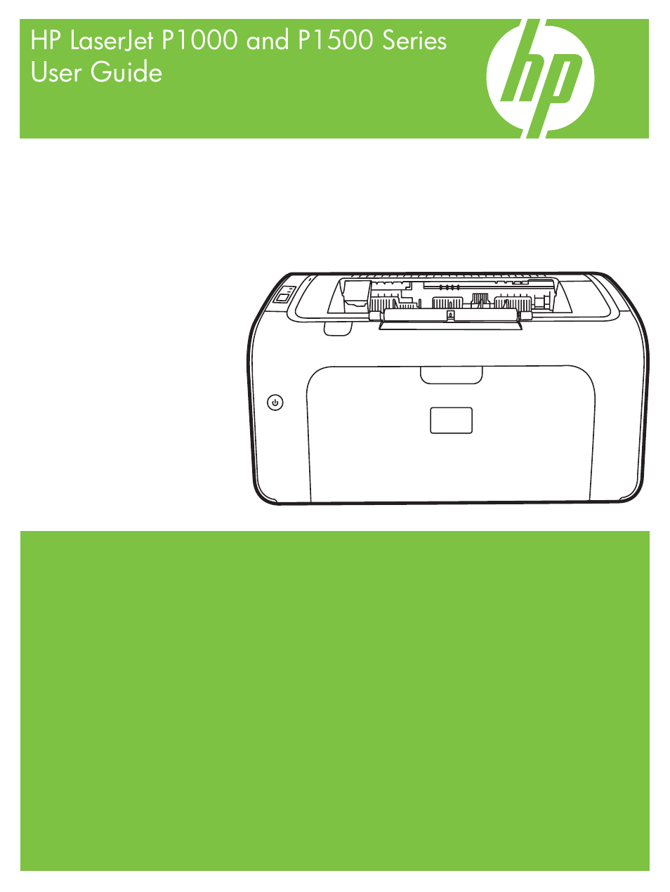 HP LaserJet P1005 Printer User Manual | 120 pages