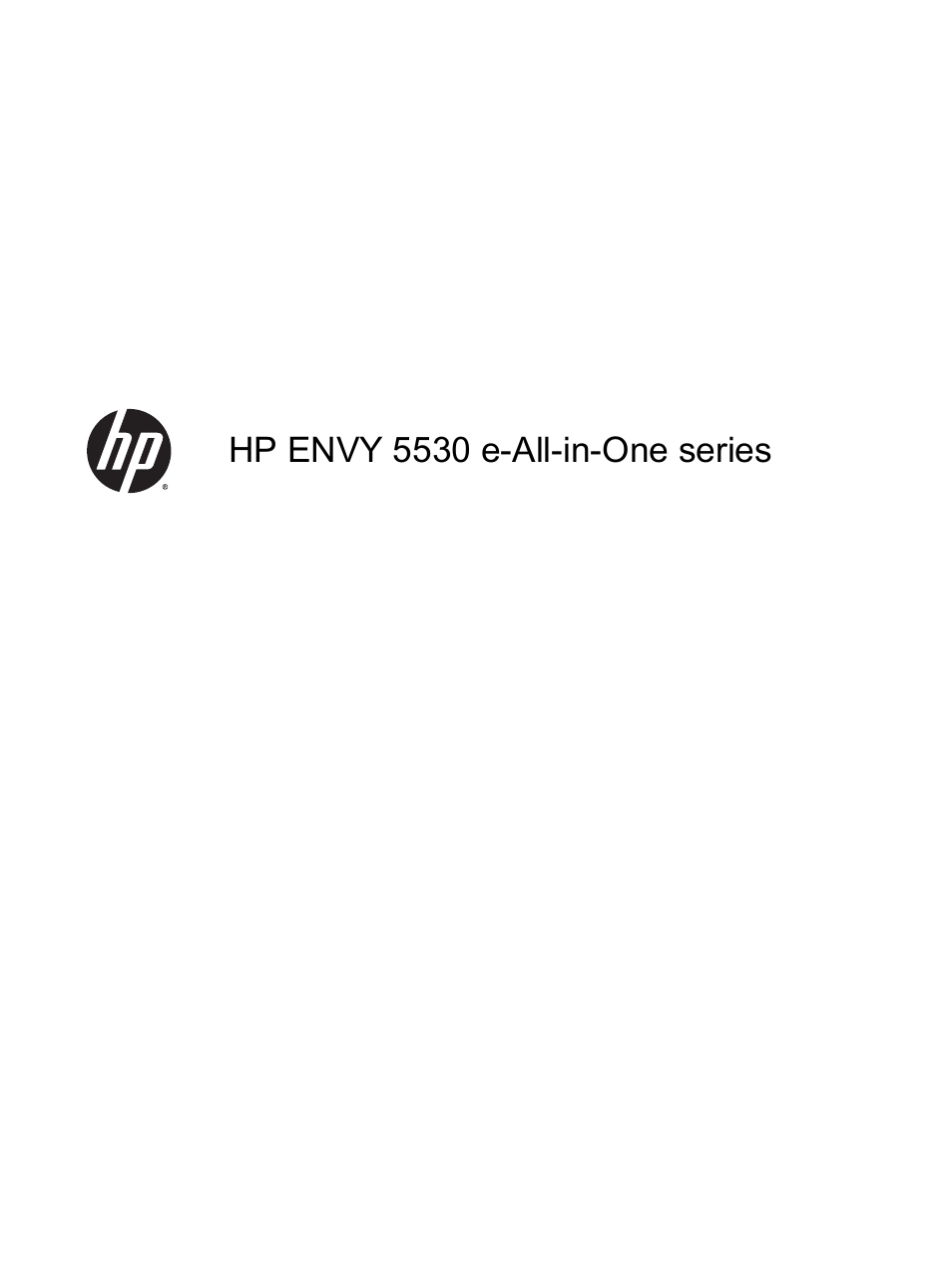 HP ENVY 5530 e-All-in-One Printer User Manual | 108 pages