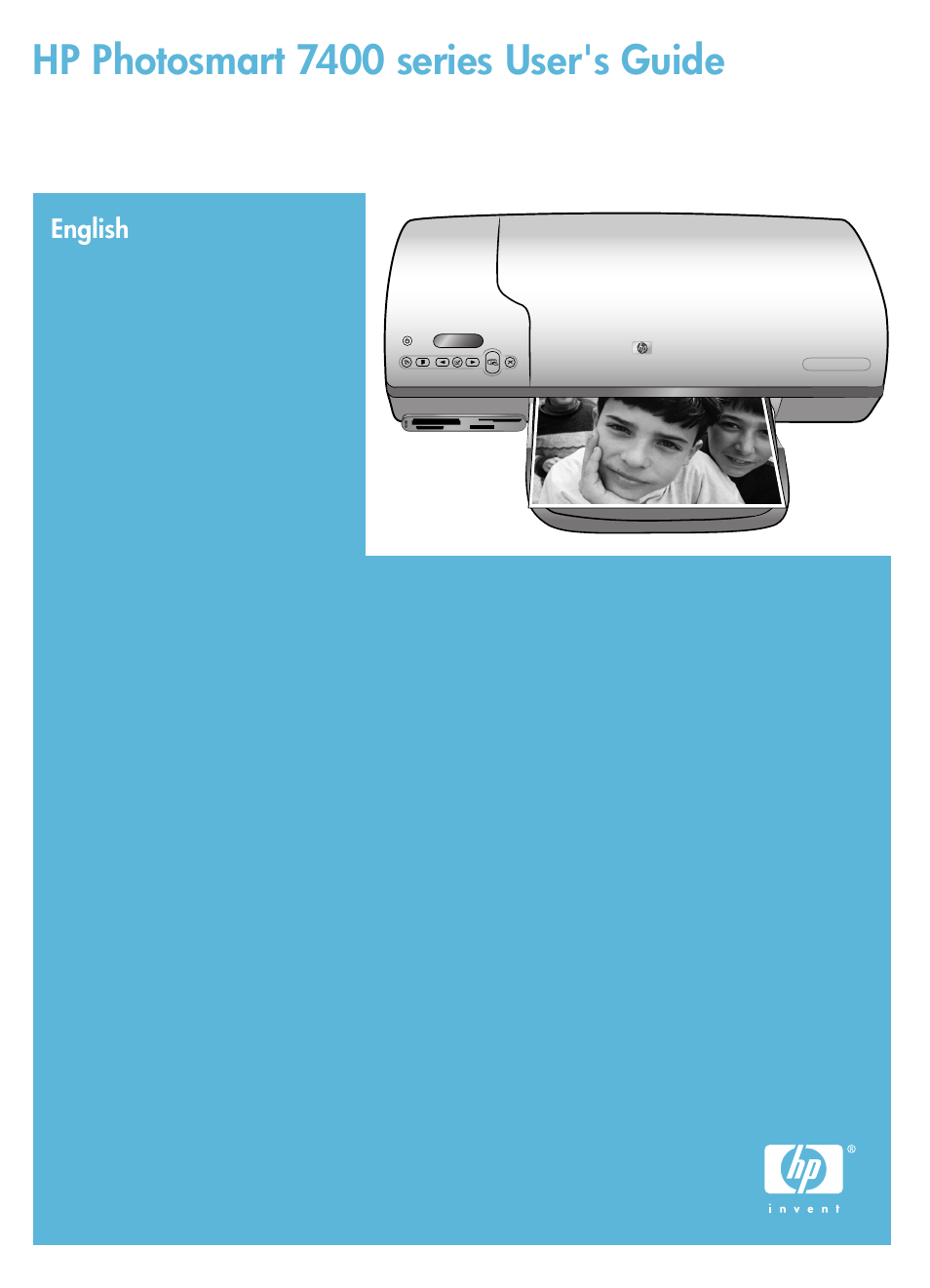HP Photosmart 7450 Photo Printer User Manual | 51 pages