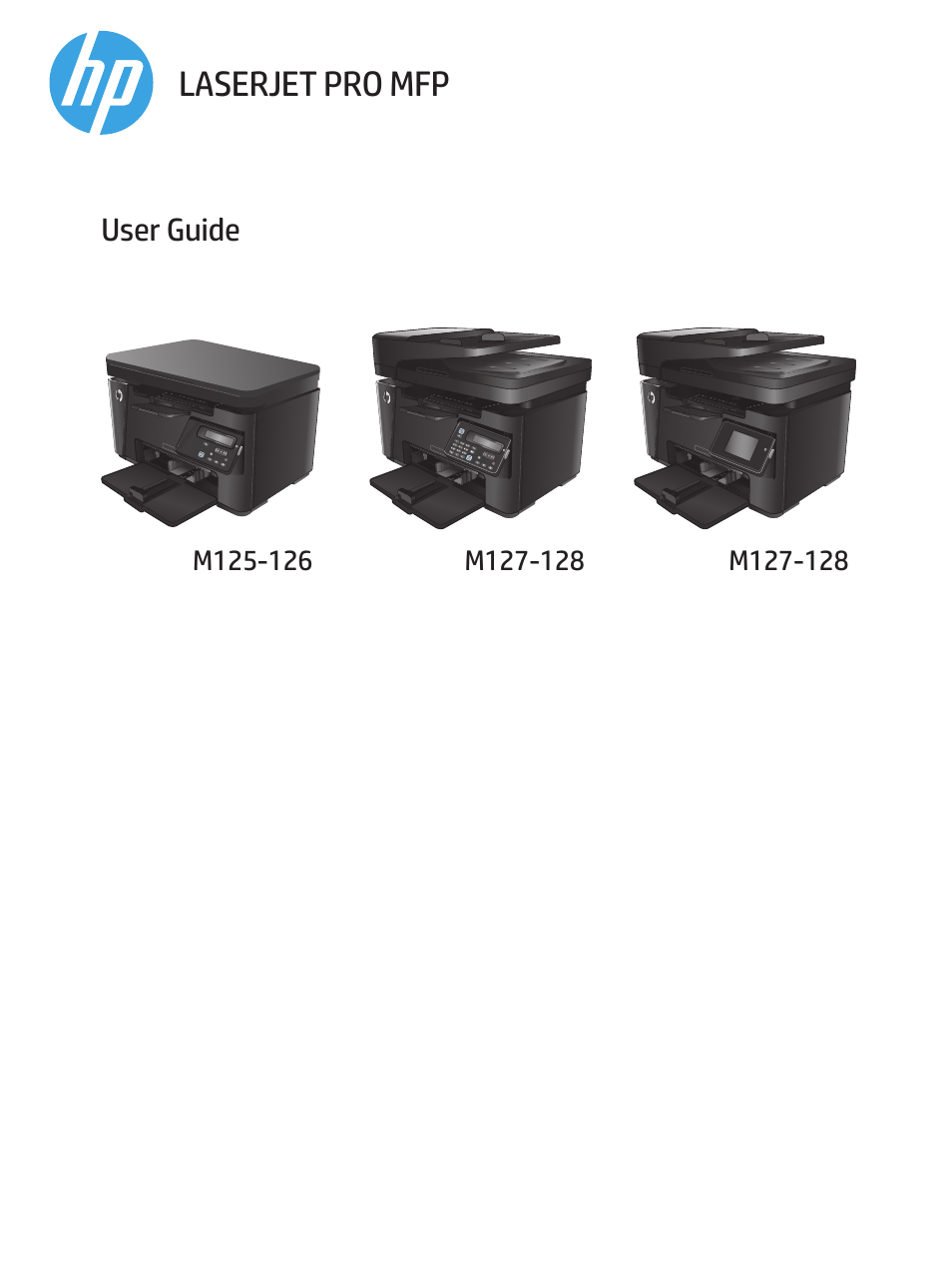 HP LaserJet Pro MFP M127fw User Manual | 122 pages