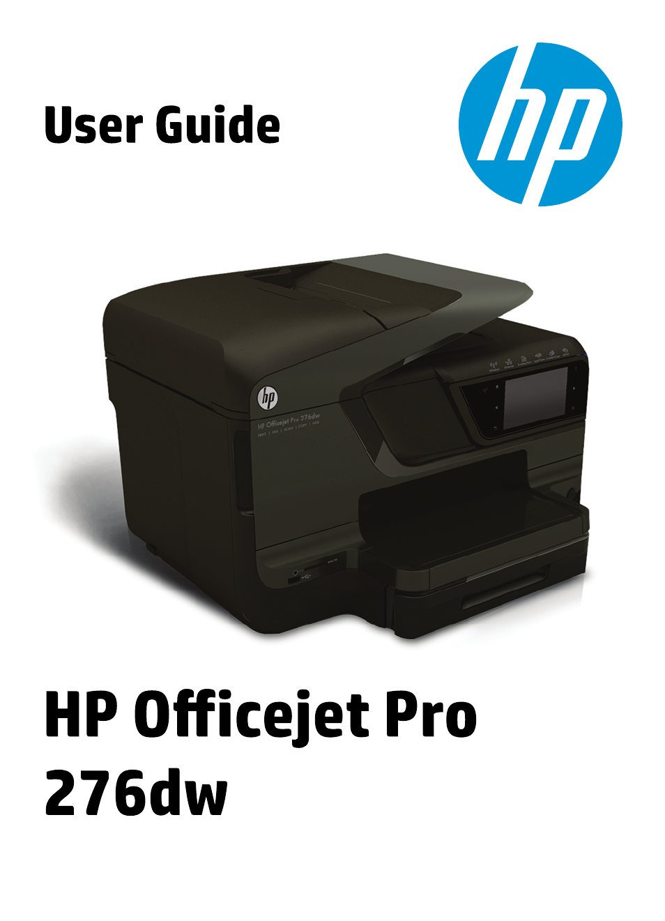 HP Officejet Pro 276dw Multifunction Printer series User Manual | 260 pages