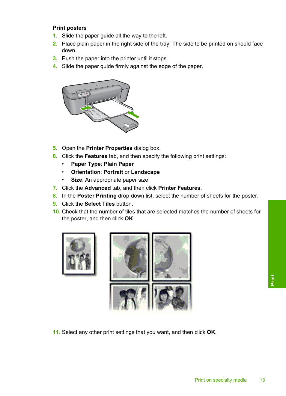HP Deskjet D2680 Printer User Manual | Page 15 / 88 | Original mode