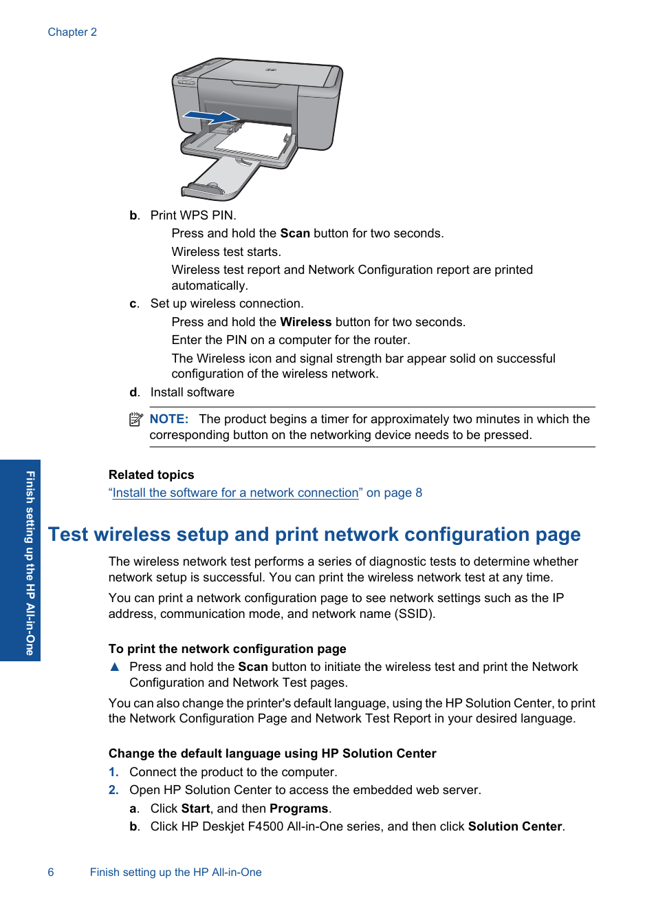 HP Deskjet F4580 All-in-One Printer User Manual | Page 9 / 77