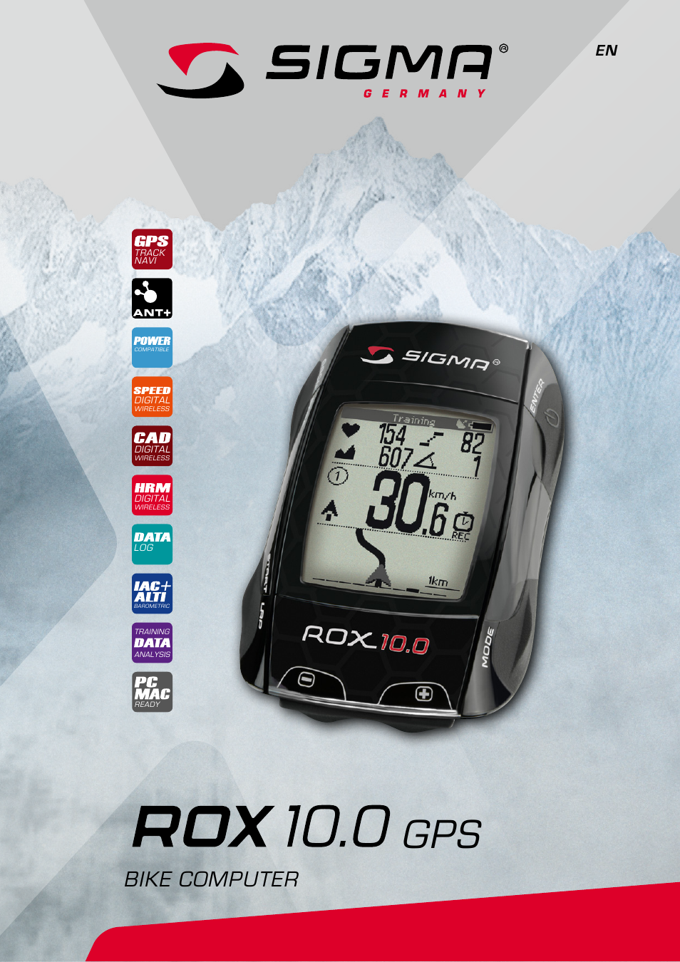 SIGMA ROX 10.0 GPS User Manual | 60 pages