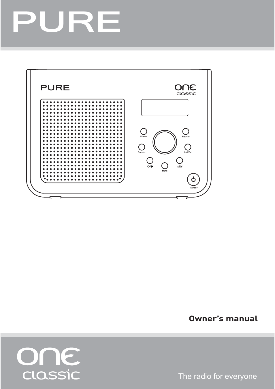 Pure ONE Classic User Manual | 16 pages