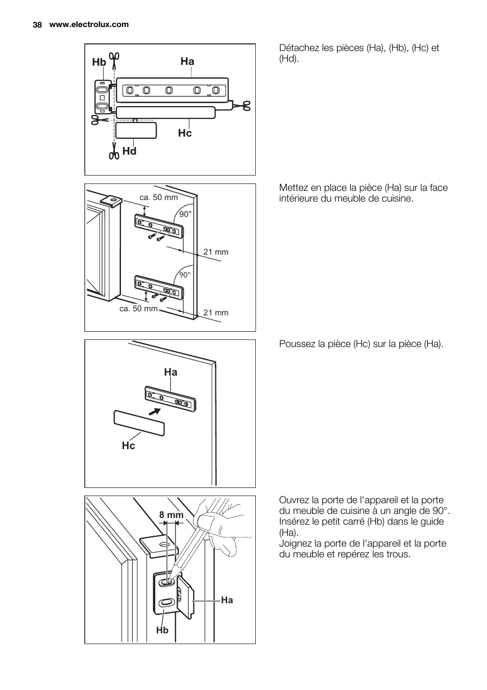 Electrolux ENN2800BOW User Manual | Page 38 / 64 | Original mode