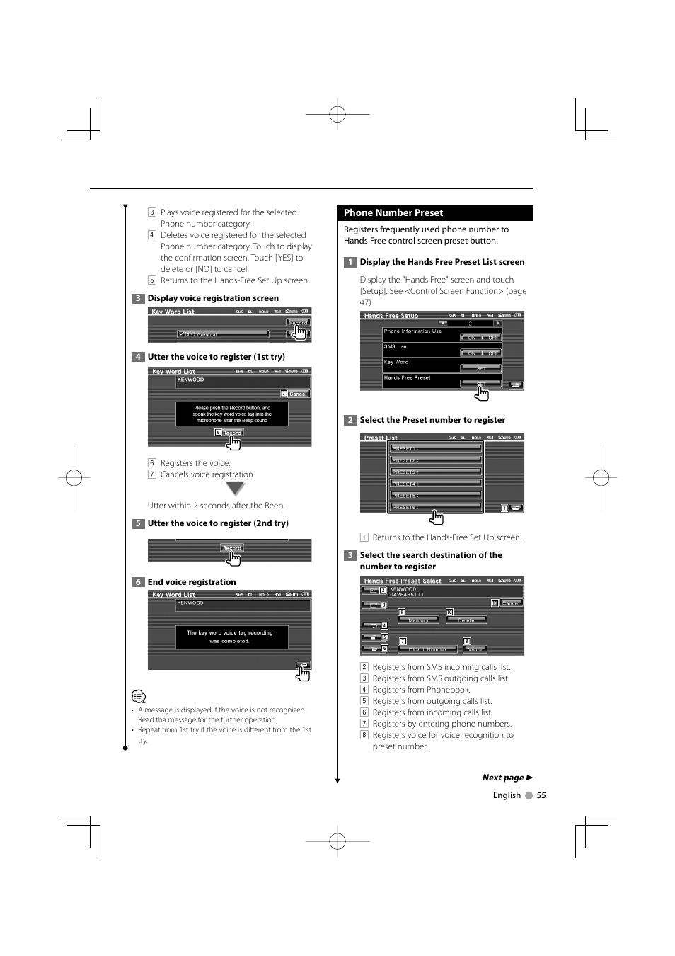 Kenwood KVT-524DVD User Manual | Page 55 / 96 | Original mode