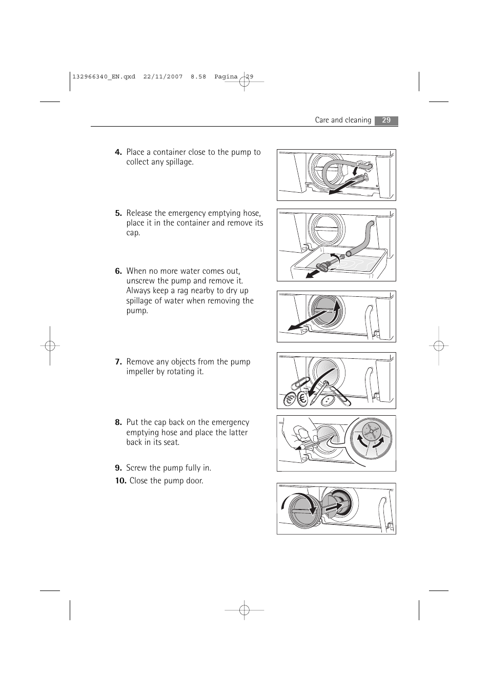 AEG LAVAMAT PRINCESS 2252 F User Manual | Page 29 / 44 | Original mode