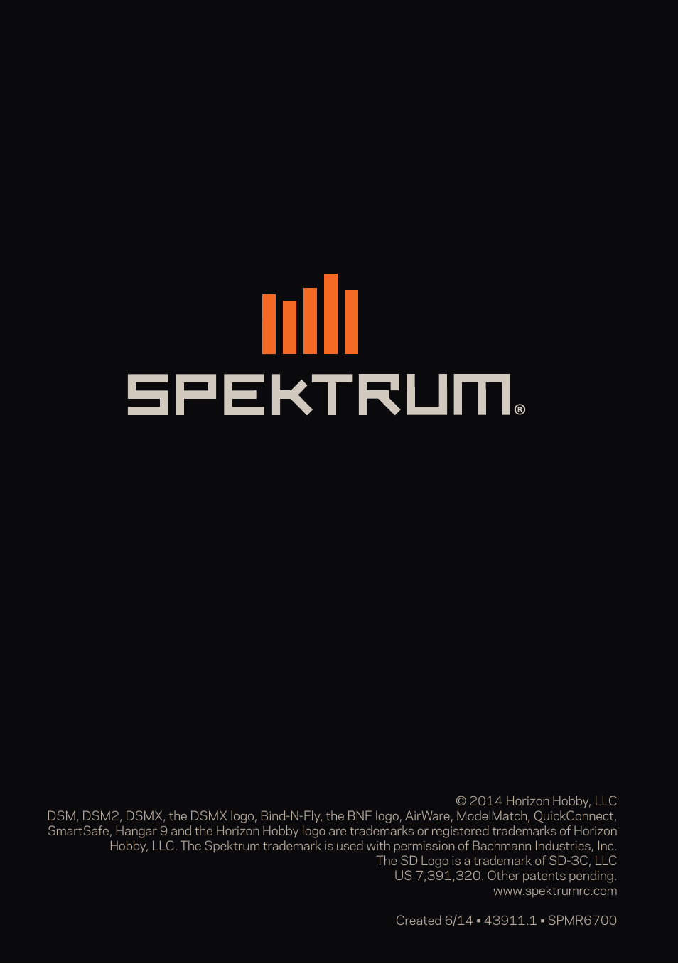 Spektrum DX6 User Manual | Page 48 / 48 | Original mode