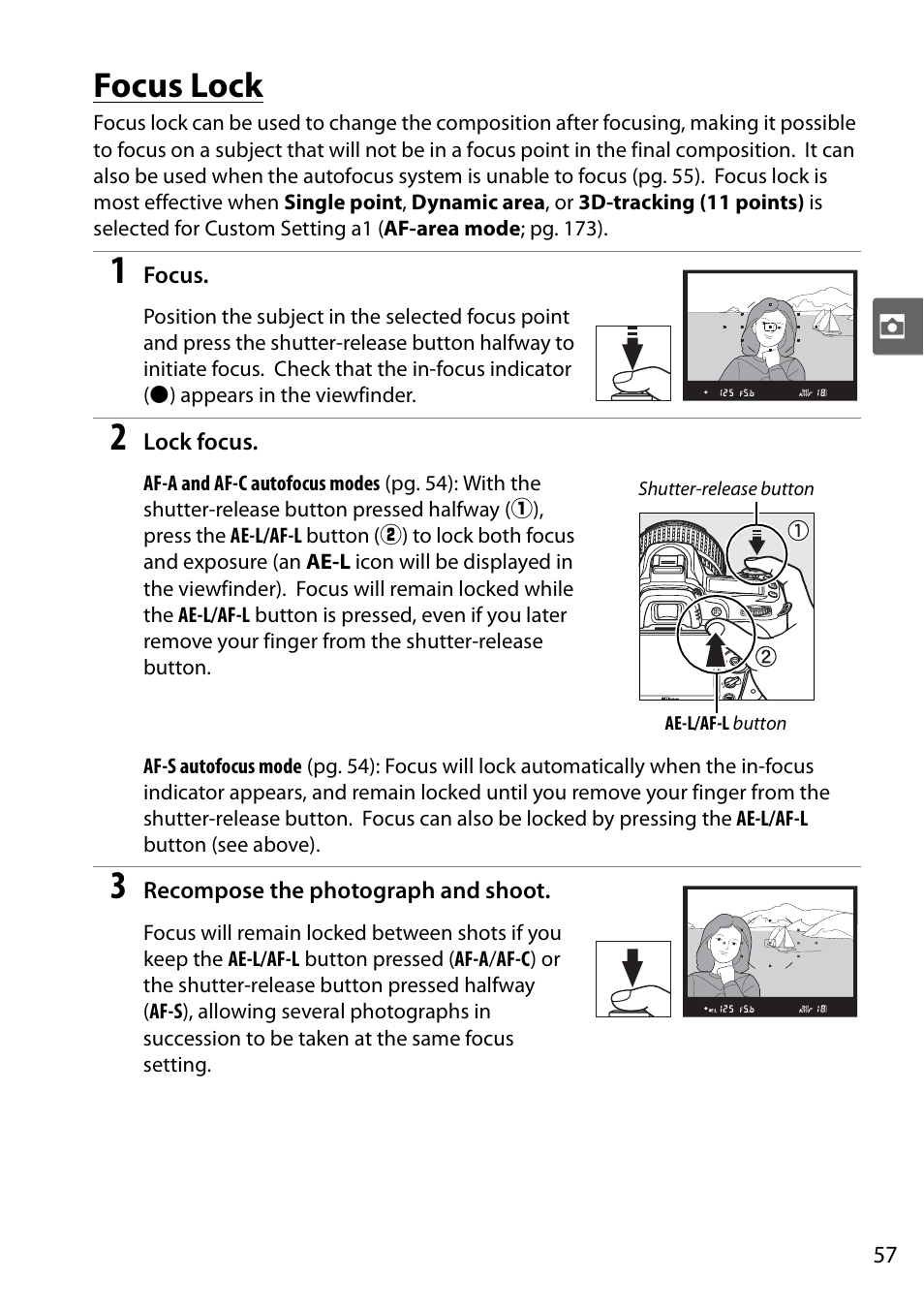 Focus Lock Nikon D90 User Manual Page 77 300