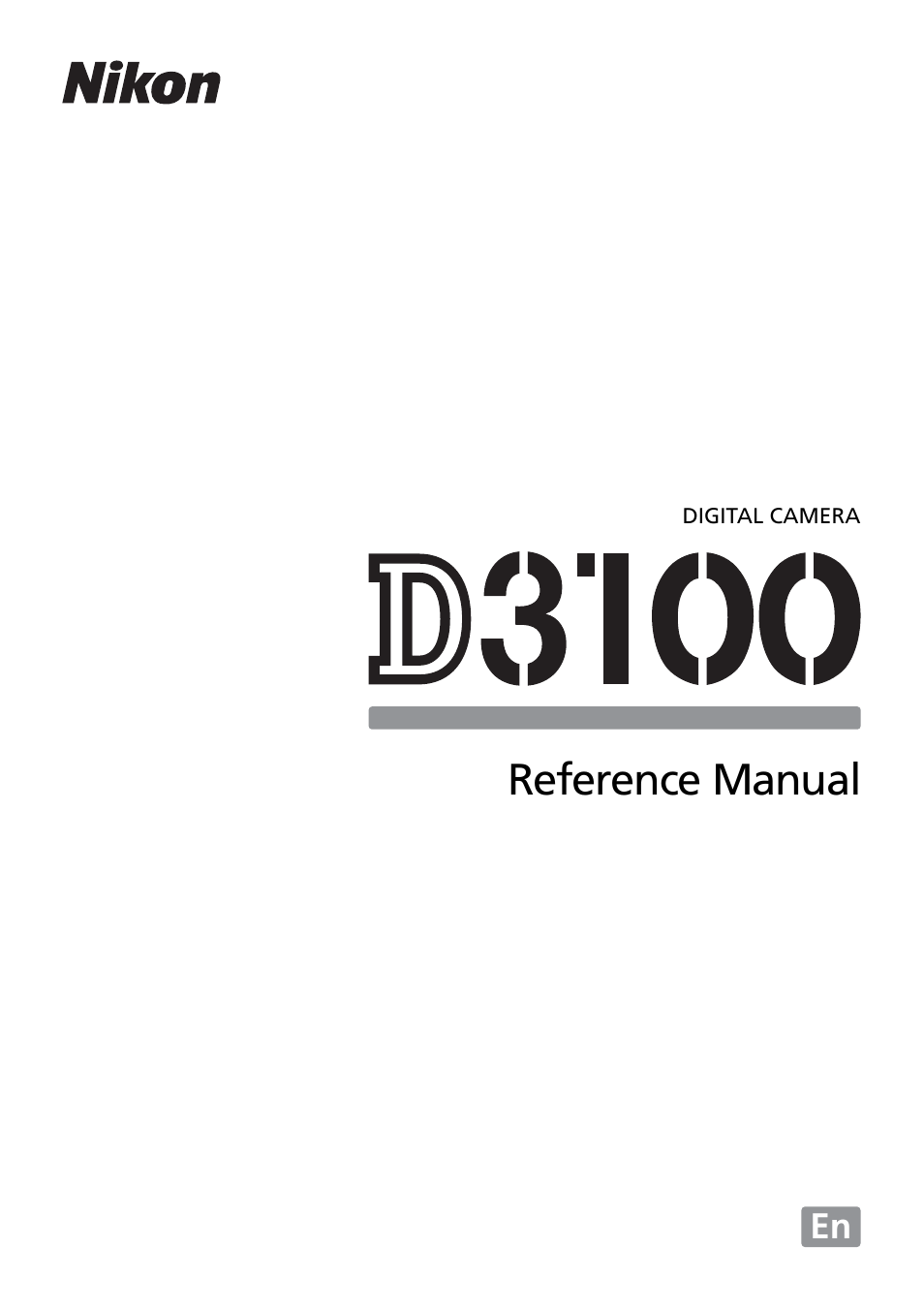 Nikon D3100 User Manual | 224 pages