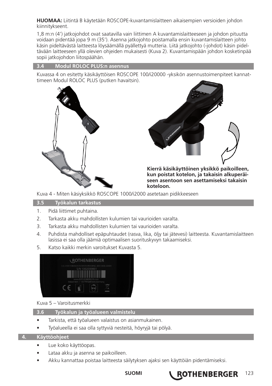 ROTHENBERGER Modul ROLOC PLUS User Manual | Page 125 / 216