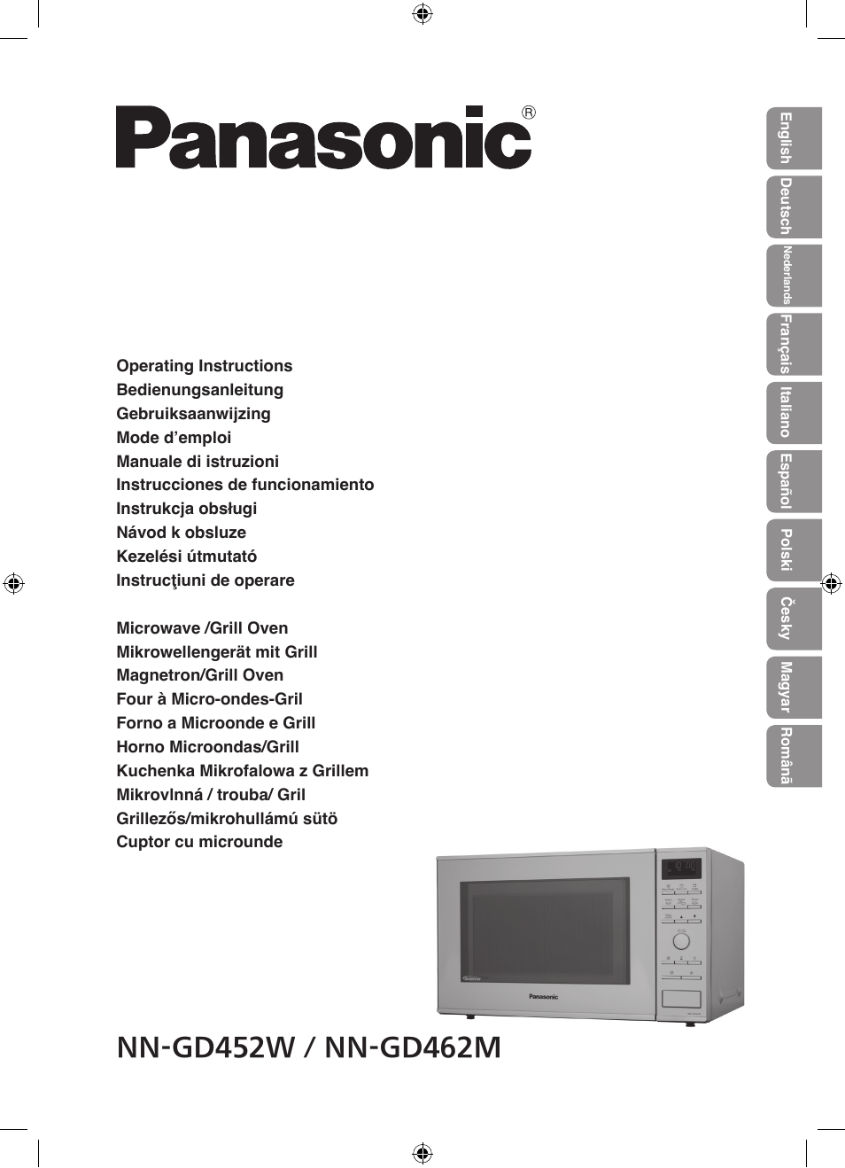 Panasonic NNGD462M User Manual | 34 pages | Also for: NNGD452W