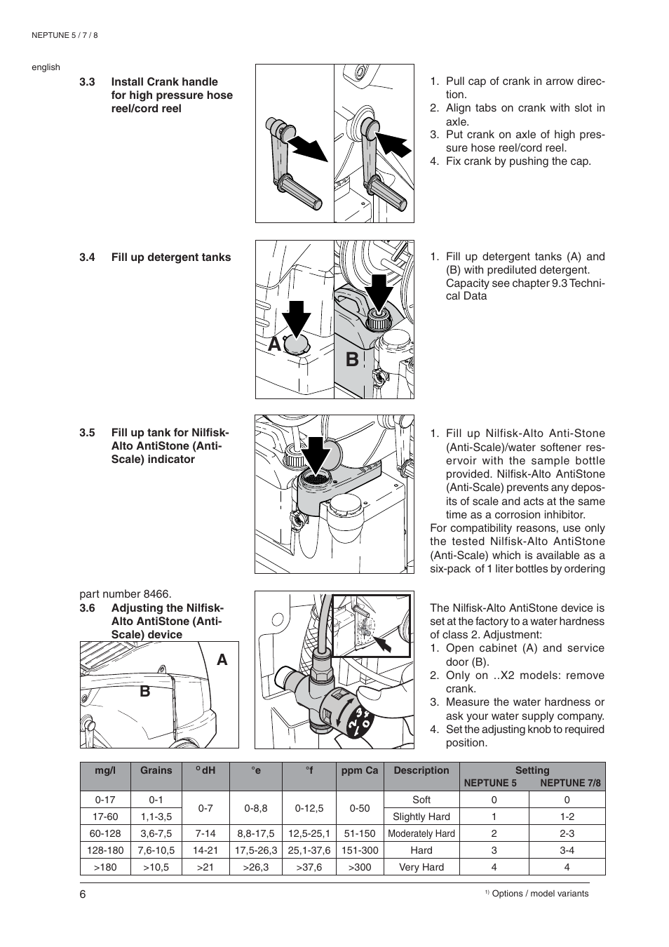 Nilfisk-ALTO NEPTUNE 8 User Manual | Page 8 / 21