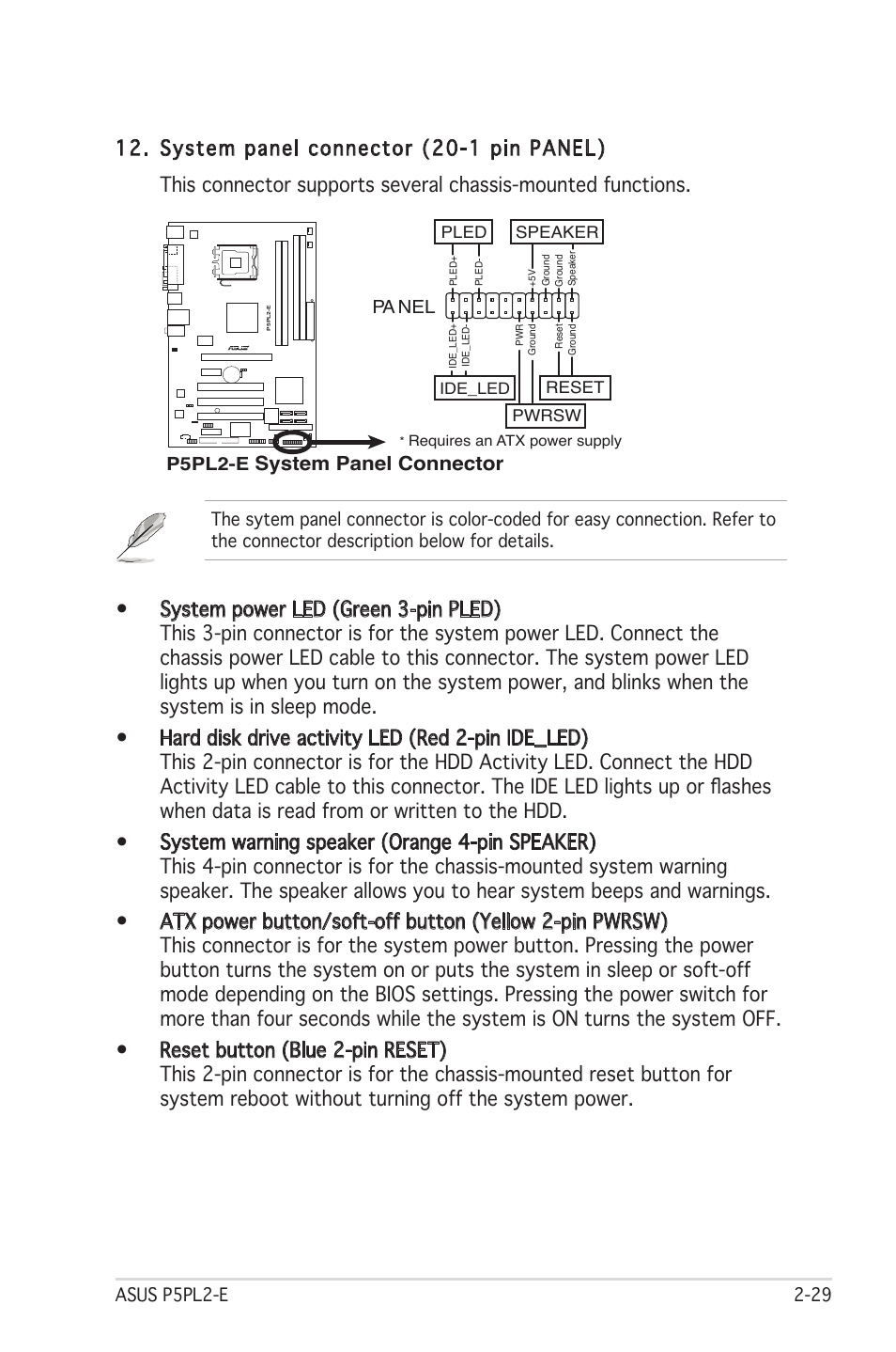 Asus Motherboard P5PL2-E User Manual | Page 49 / 116 | Also for: P5PL2-E