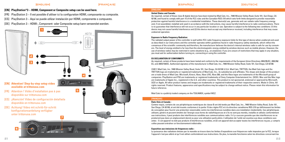 TRITTON AX Pro Dolby Digital Precision Gaming Headset User Manual | Page 12  / 14 | Original mode