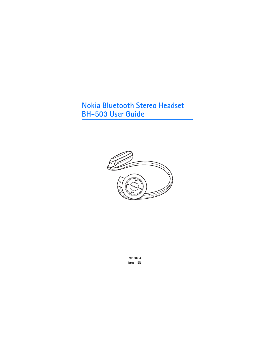 Nokia BH-503 User Manual | 14 pages