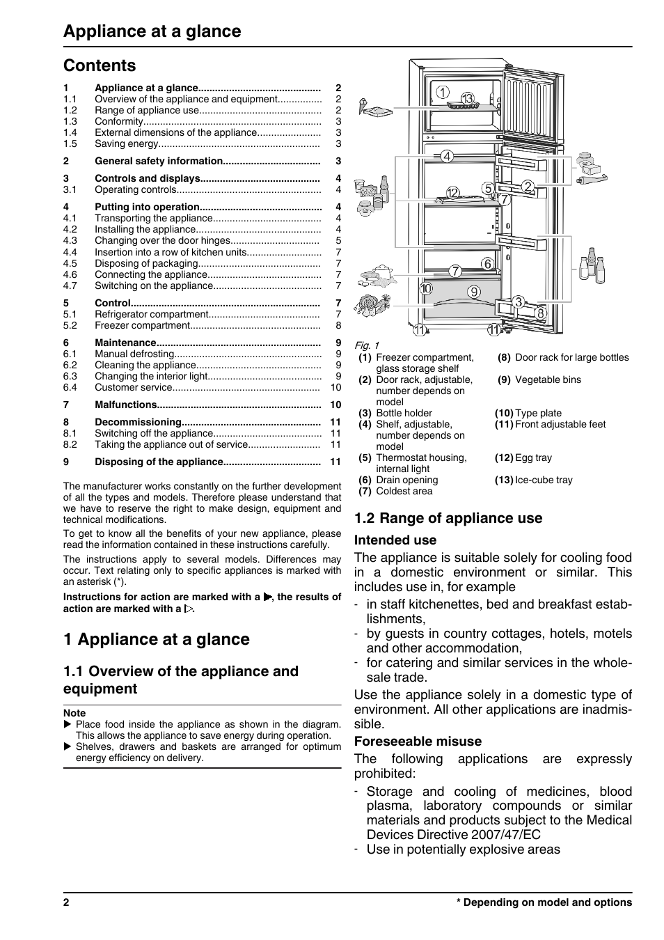 Liebherr CTPsl 2521 Comfort User Manual | Page 2 / 12 | Original.