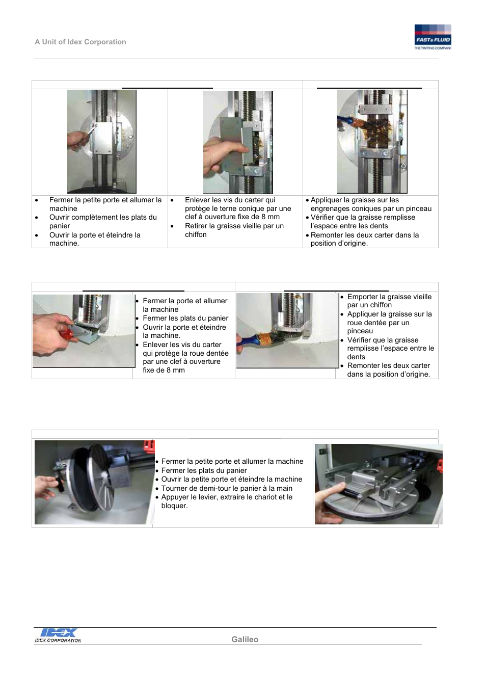 Fast & Fluid Galileo Automatic Mixer User Manual | Page 62 / 82 | Original  mode