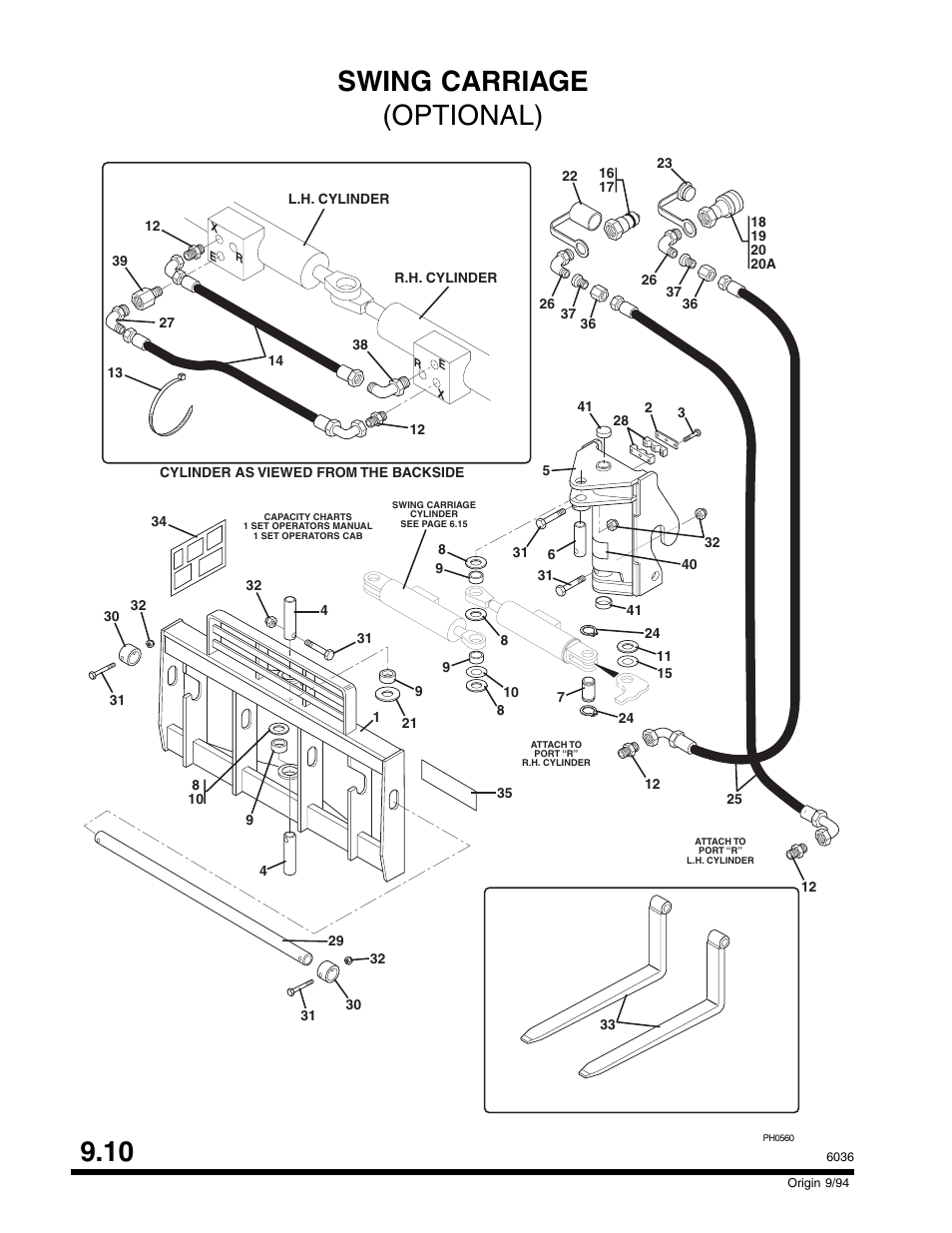 Skytrak 6036 Parts Manual