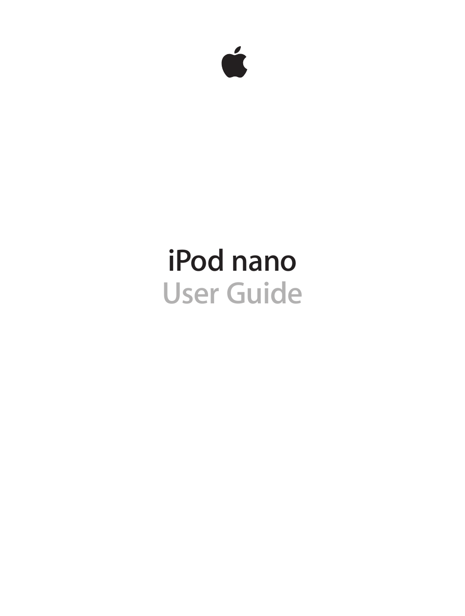 Apple iPod nano (7th generation) User Manual | 68 pages