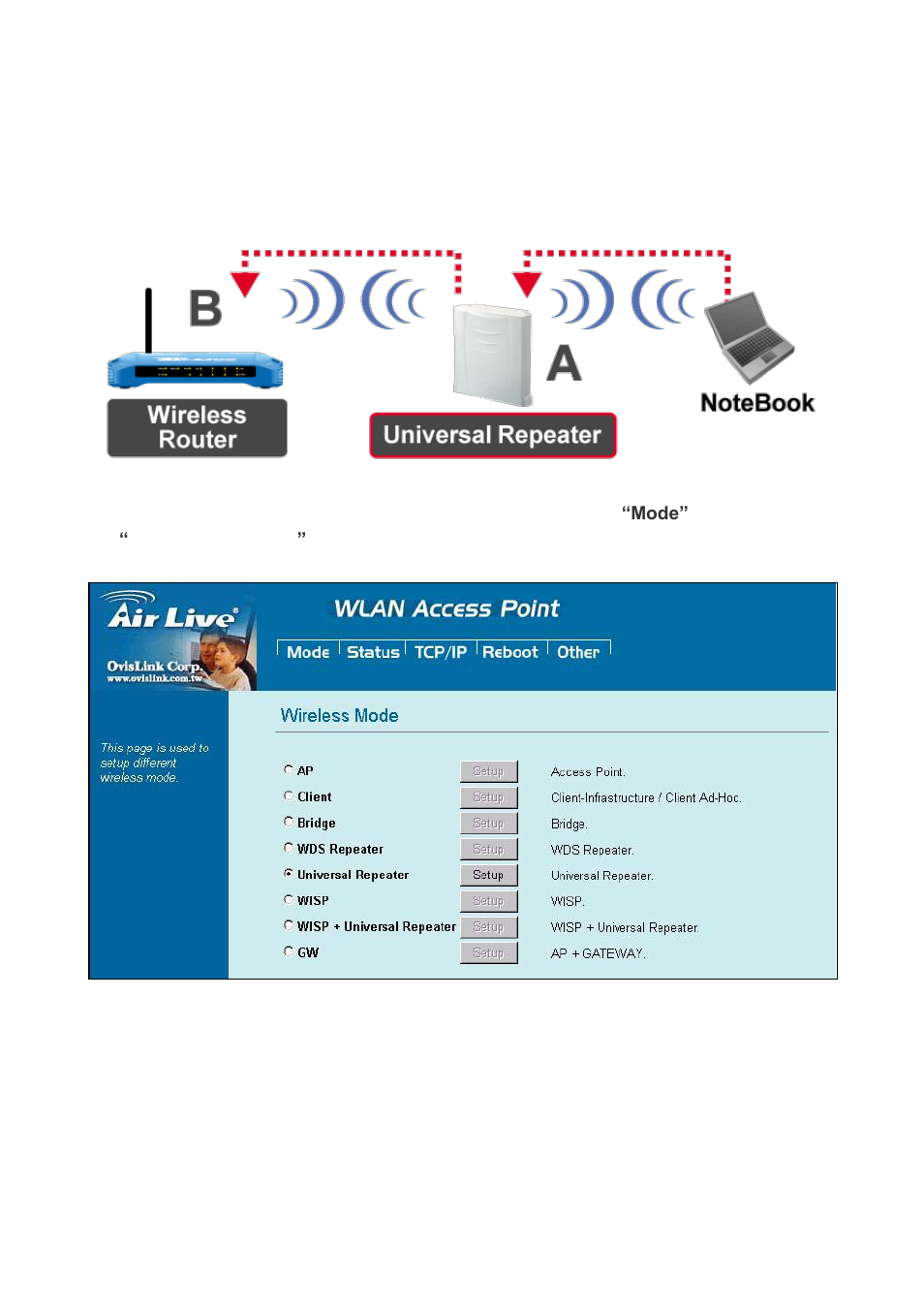 5 universal repeater | AirLive WH-5420CPE User Manual | Page 26 / 97