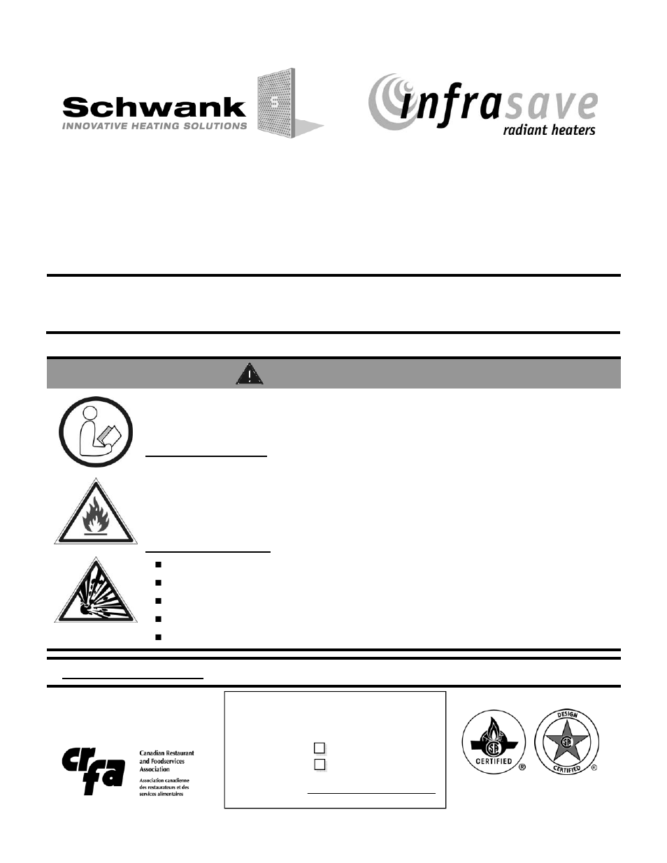 Schwank Parasol Series Portable User Manual | 16 pages