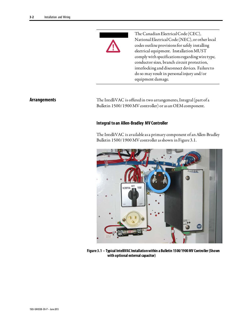 Rockwell Automation 1503fc Intellivac Contactor Control Module Series E User Manual Page 15 55 Original Mode