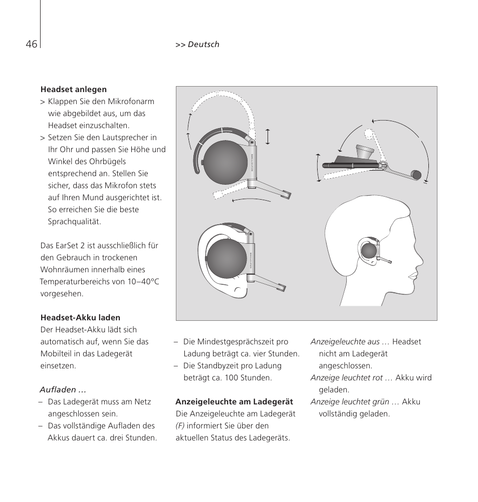 Bang & Olufsen EarSet 2 - User Guide User Manual | Page 46 / 124 | Original  mode