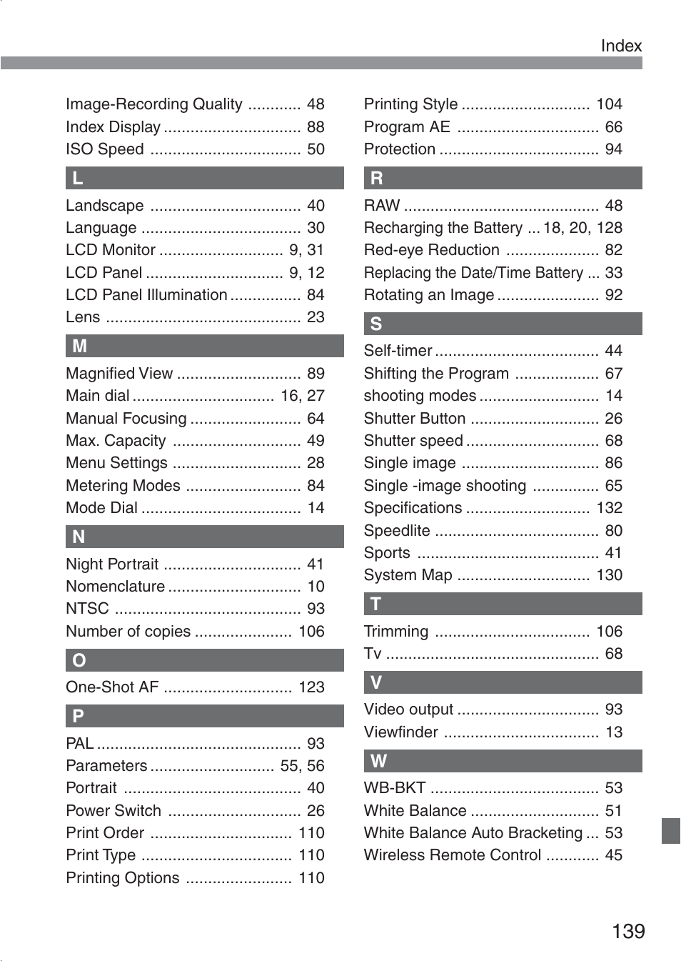 Canon ds6041 User Manual | Page 139 / 140 | Original mode | Also for