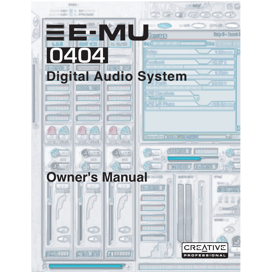 E-MU 0404 PCI User Manual | 96 pages